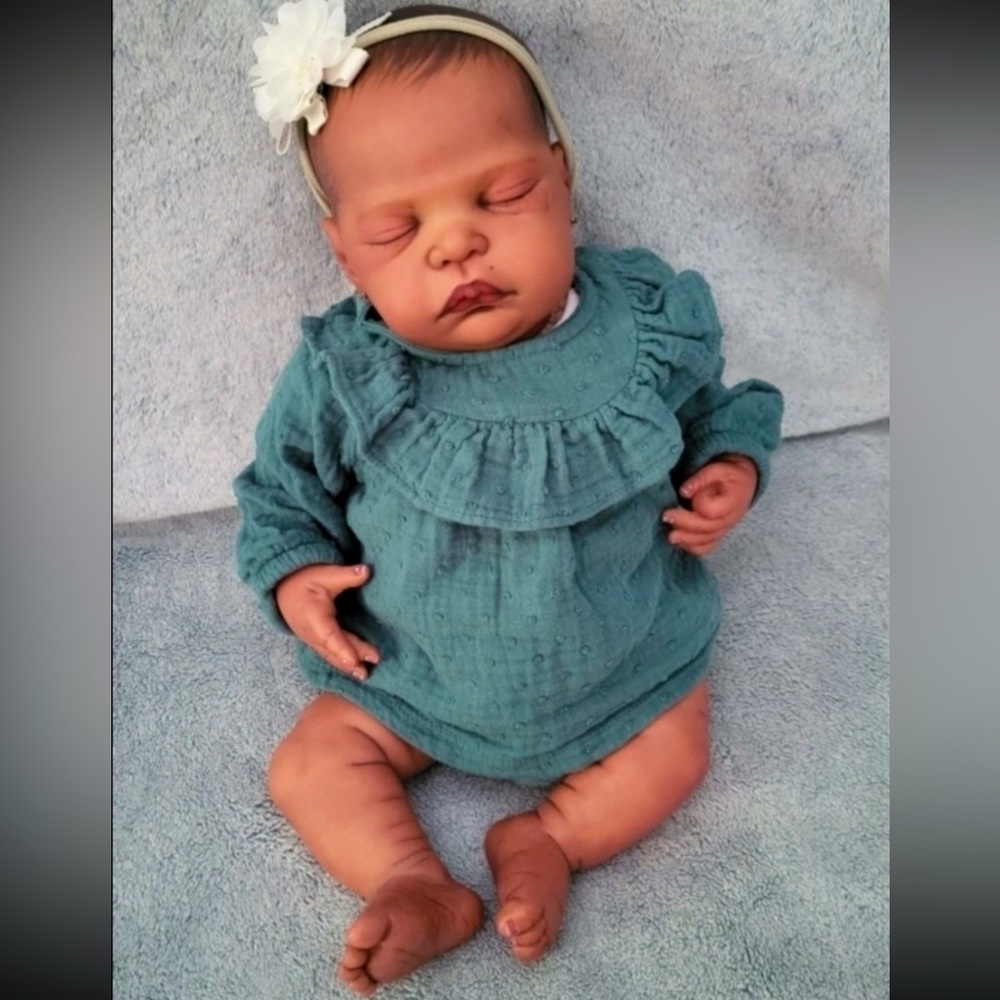 Handmade authentic high end Reborn Realborn doll Cecily by the late Adrie Stoete